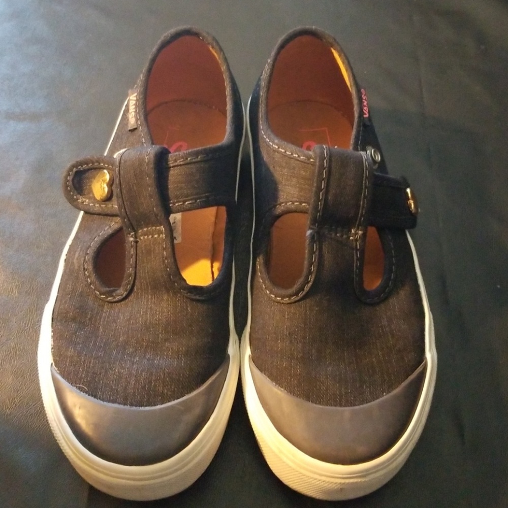 Van Denim Mary Janes
